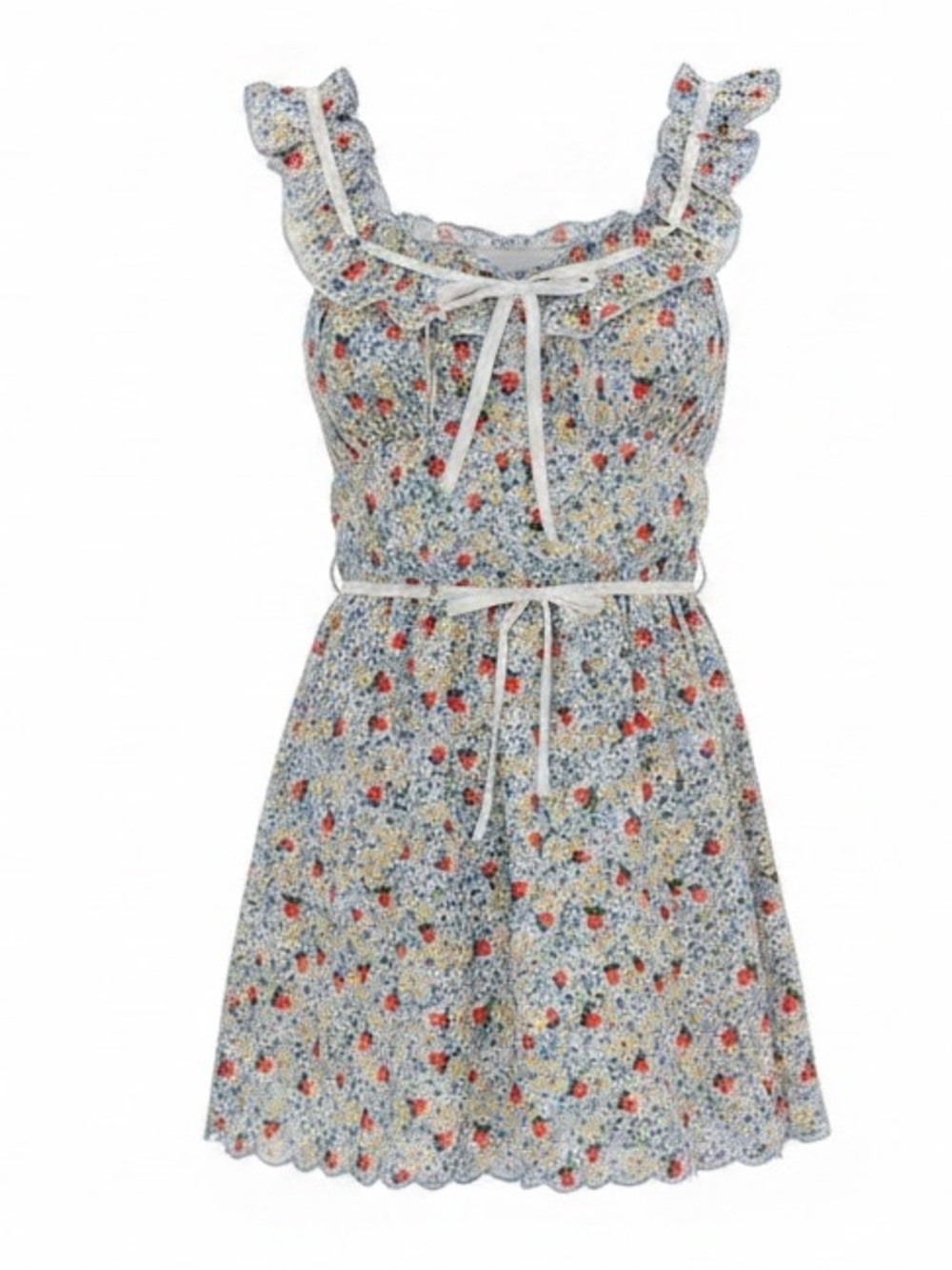 For Love & Lemons Strawberry Kiss Slip Dress | Small | NWT
